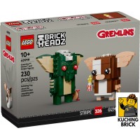 40919 BRICKHEADZ Gremlins- Gizmo and Stripe Figures
